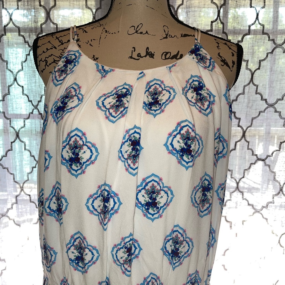 Printed Dress 1X